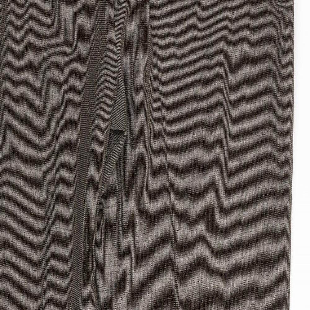 M&S Womens Brown   Trousers  Size 18 L29 in