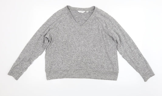Accessorize Womens Grey   Pullover Jumper Size 12
