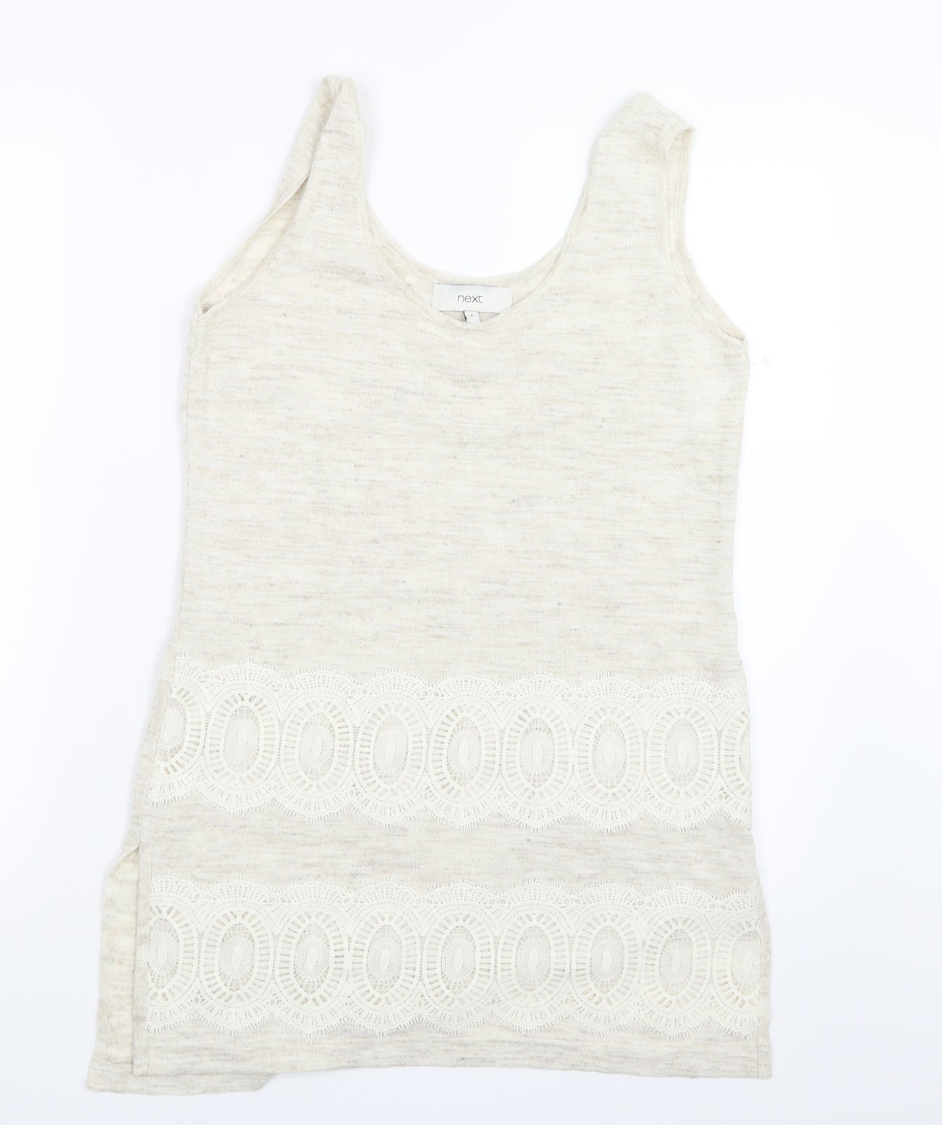NEXT Womens Beige   Basic Tank Size 8
