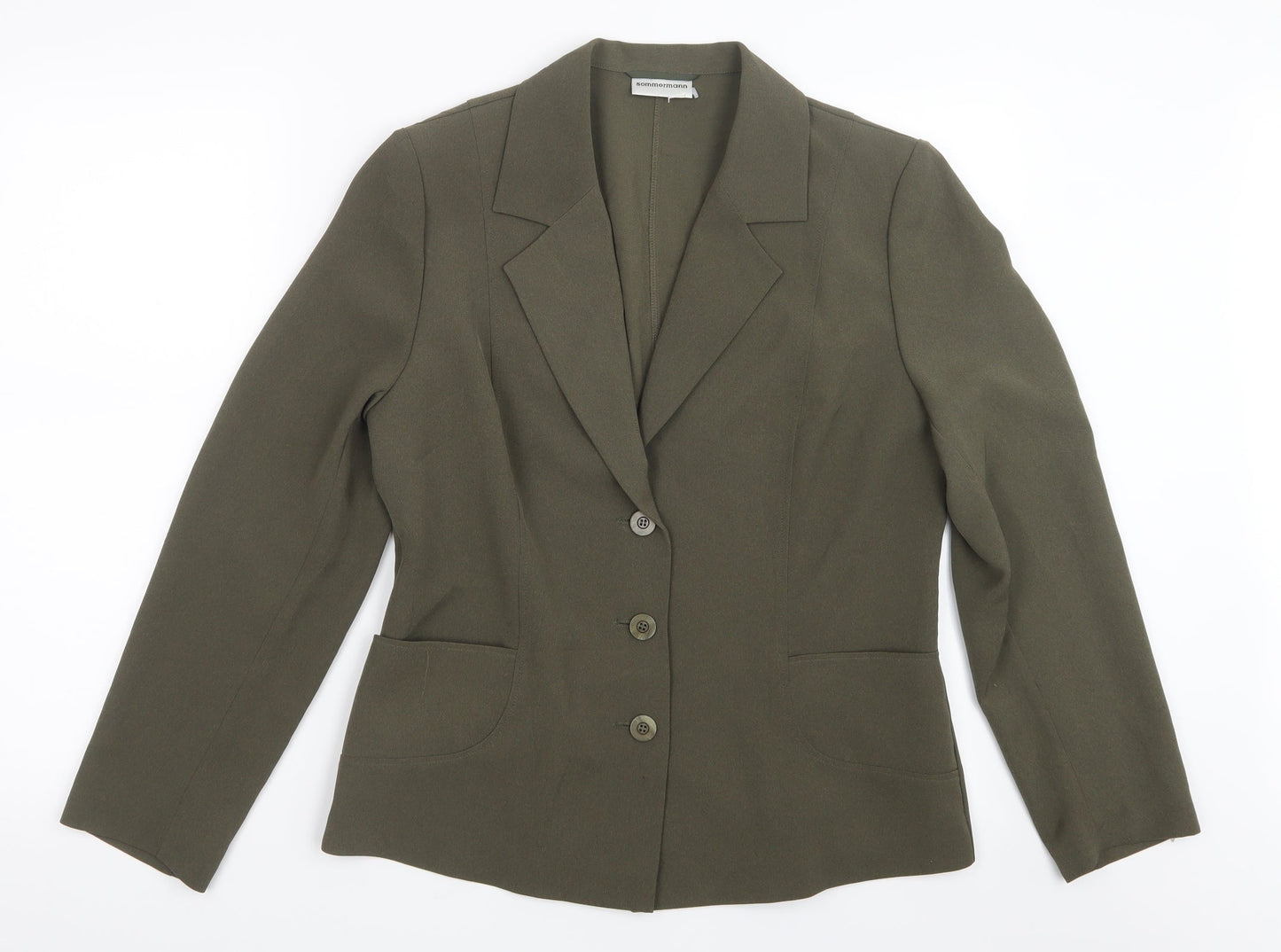 Sommermann Womens Green   Jacket  Size 14