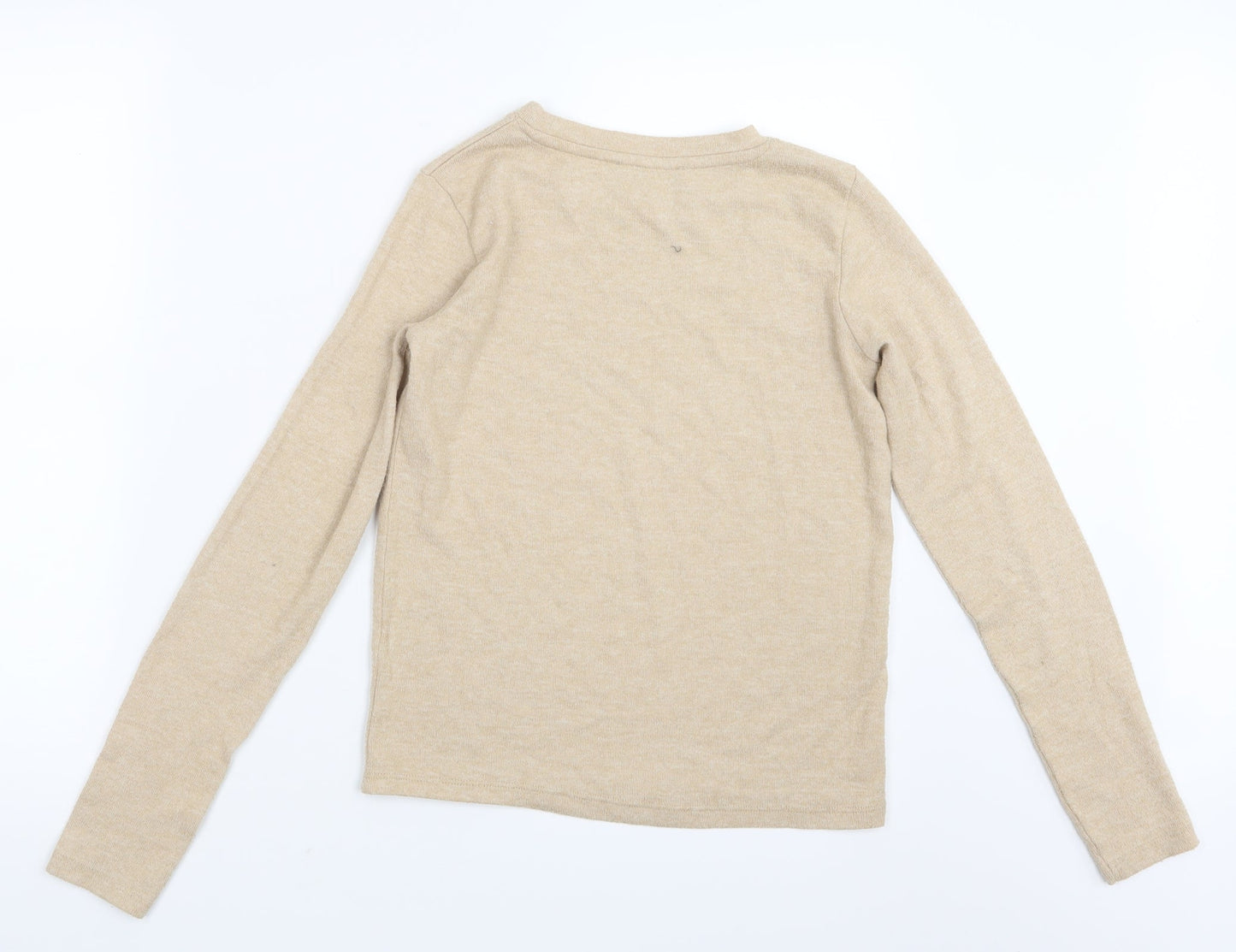 FB Sister Womens Beige   Pullover Jumper Size XS