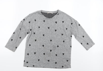 Tu Womens Grey   Pullover Jumper Size 10