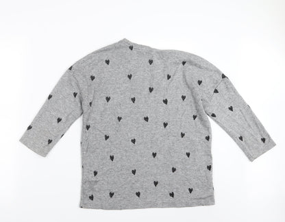 Tu Womens Grey   Pullover Jumper Size 10