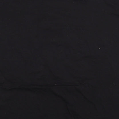 Preworn Womens Black   Basic T-Shirt Size L  - I'm hooked