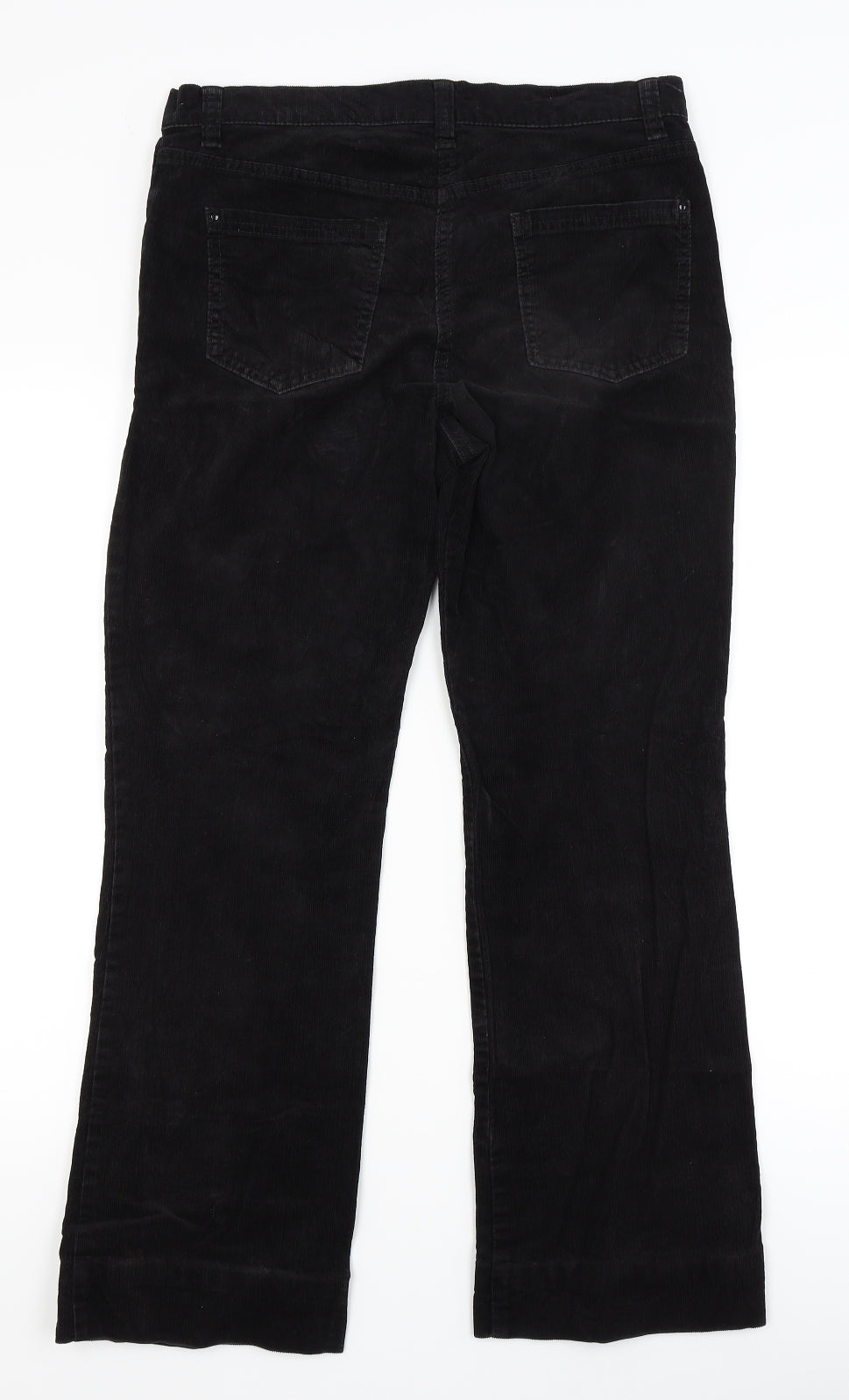 Marks and Spencer Womens Black   Trousers  Size 10 L27 in