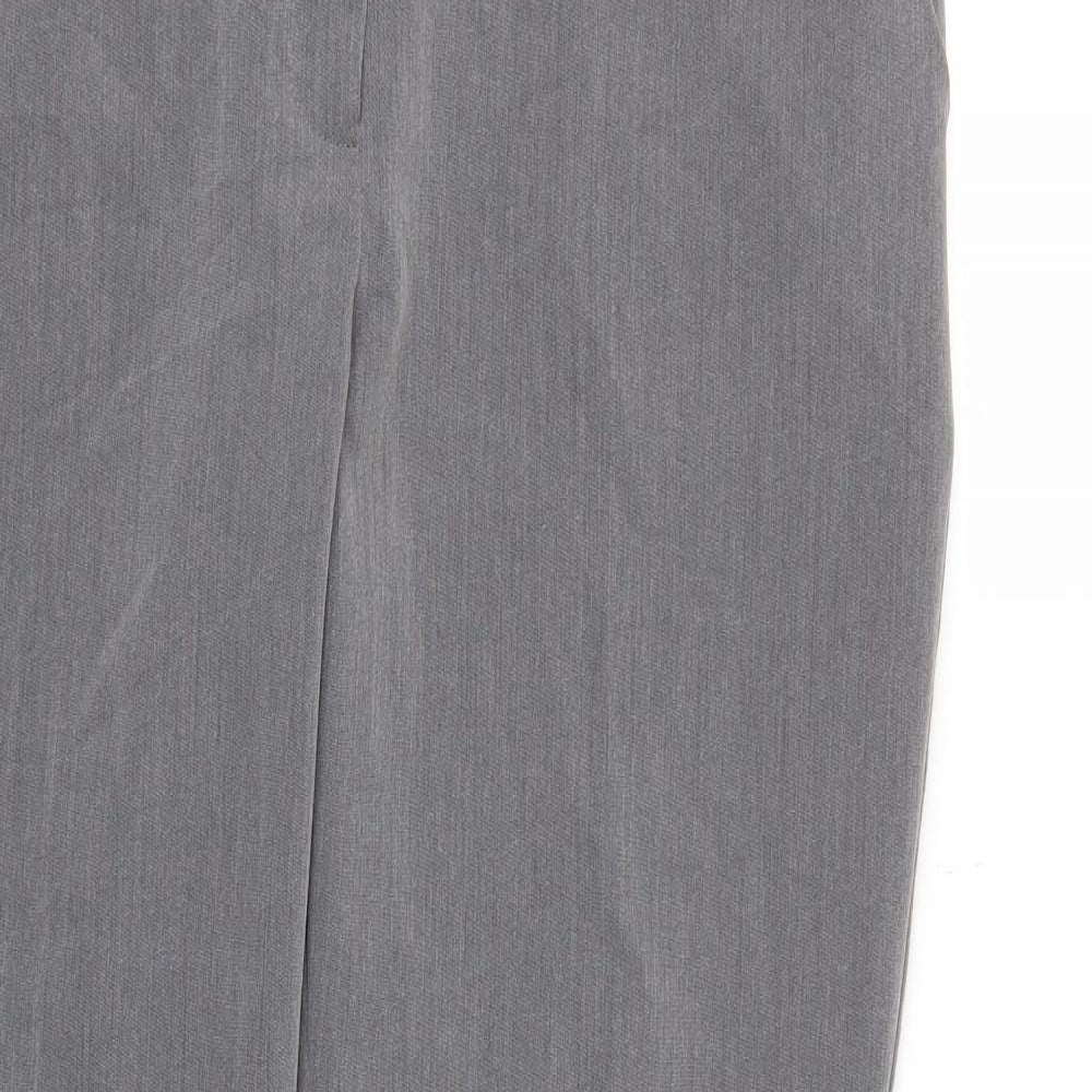 Dorothy Perkins Womens Grey   Trousers  Size 10 L28 in
