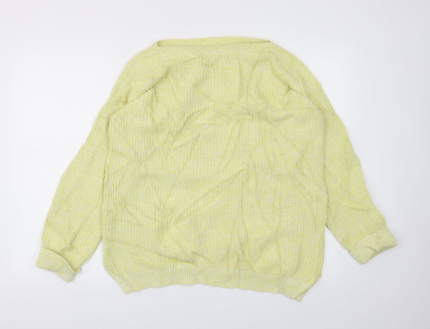 M&S Womens Yellow   Pullover Jumper Size M