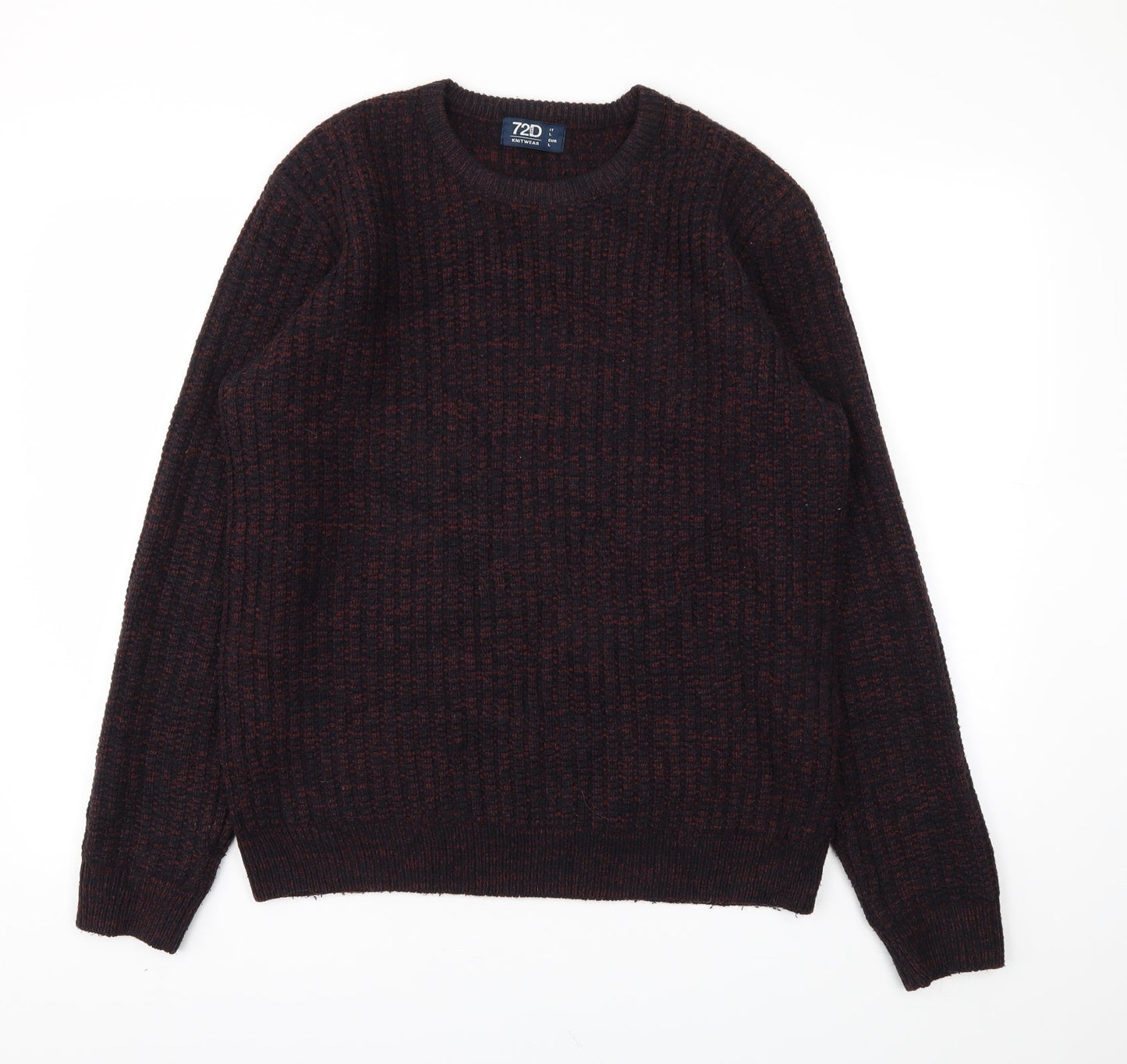 72D Mens Red   Pullover Jumper Size L