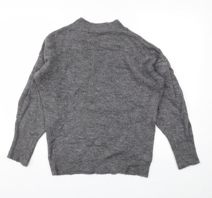 Dorothy Perkins Womens Grey   Pullover Jumper Size 8
