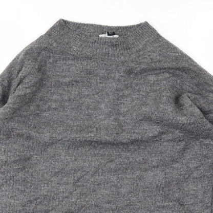 Dorothy Perkins Womens Grey   Pullover Jumper Size 8