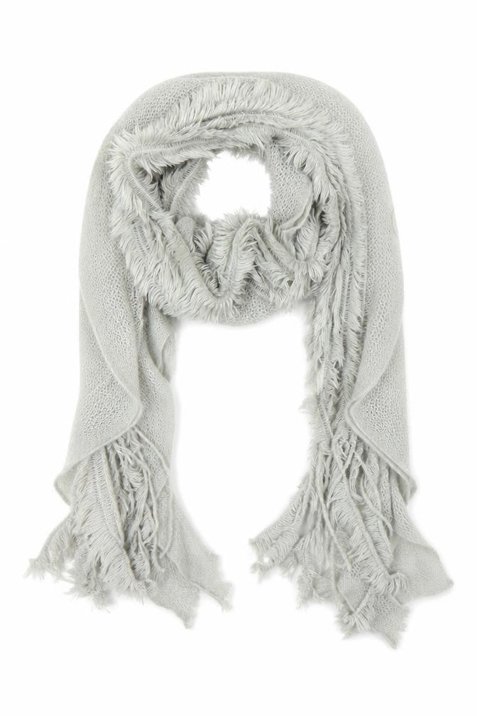 Preworn Girls Grey   Scarf Scarves & Wraps One Size