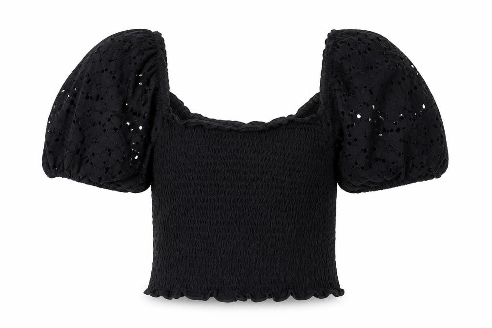 New Look Girls Black   Basic Blouse Size 10 Years