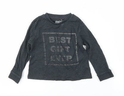 F&F Boys Grey   Basic T-Shirt Size 12-18 Months