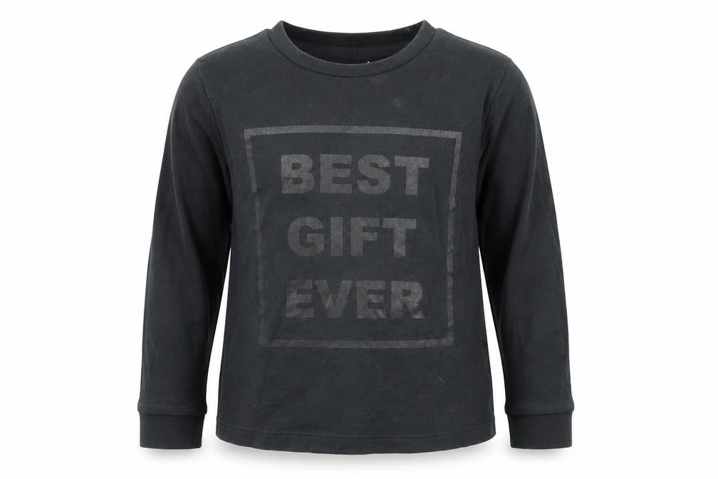Fred & Flo Boys Grey   Basic T-Shirt Size 12-18 Months