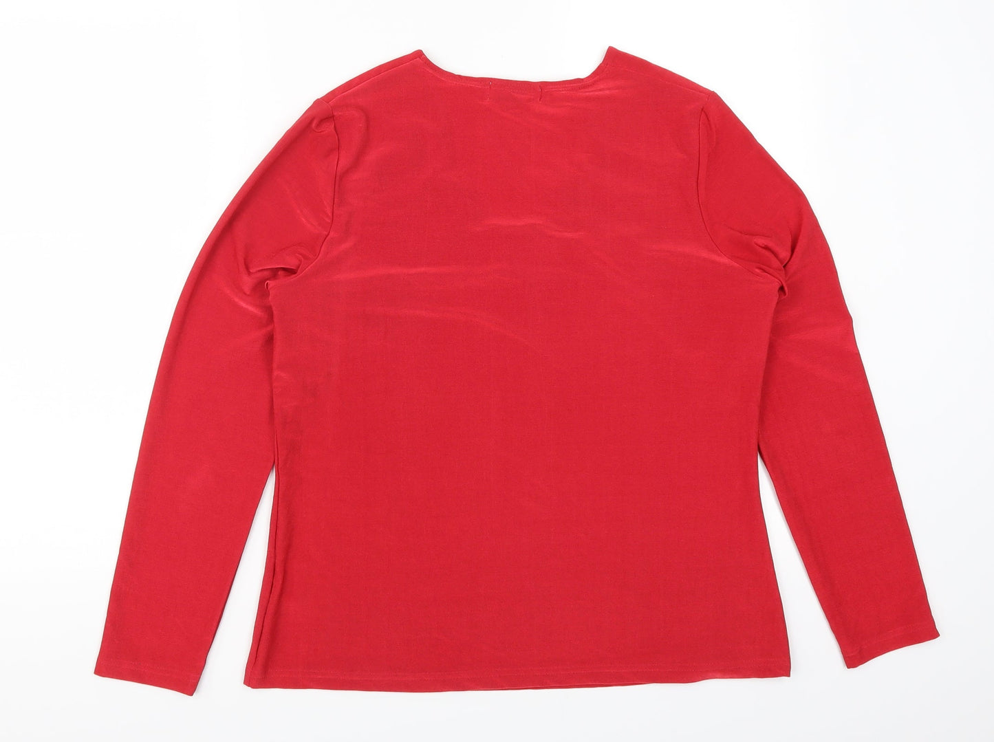 Kaleidoscope Womens Red   Basic T-Shirt Size 14