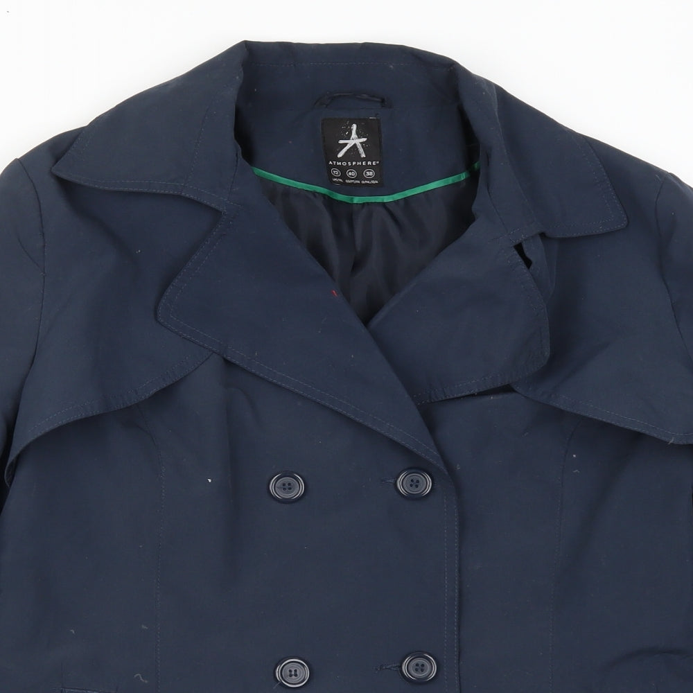 Atmosphere Womens Blue   Jacket Coat Size 12