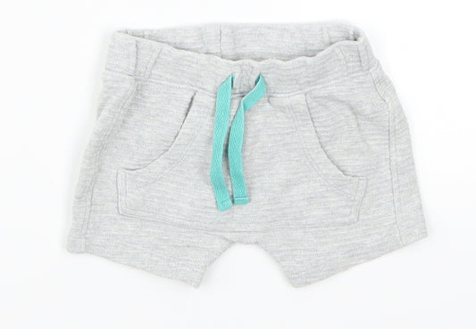 Mini Club Boys Grey   Cropped Trousers Size 3-6 Months