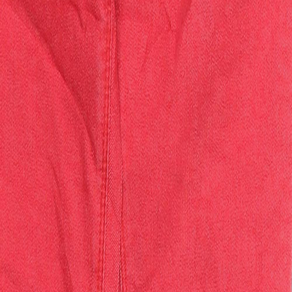 Only Womens Red  Denim Skinny Jeans Size 26 in L32 in