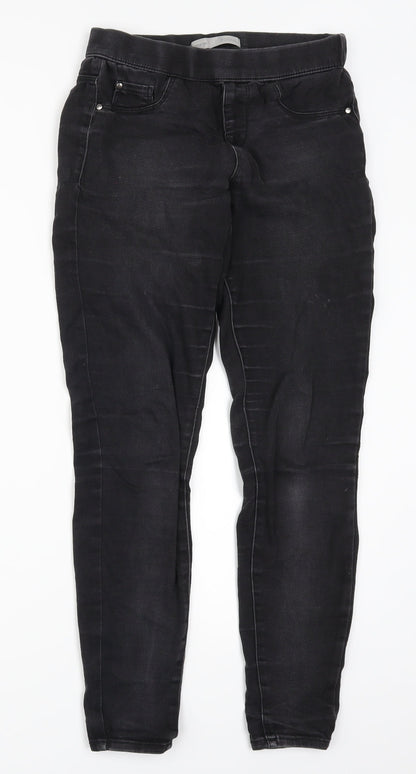 Preloved George Womens Black  Denim Jegging Jeans Size 8 L28.5 in - Front