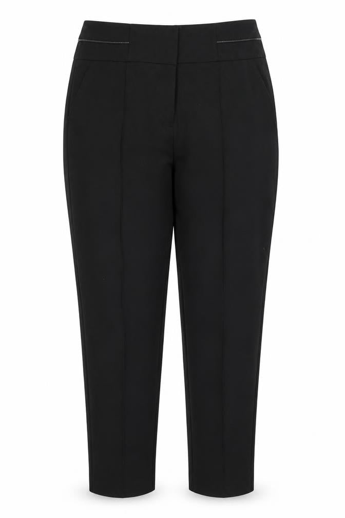 Oasis Womens Black   Trousers  Size 12 L24 in