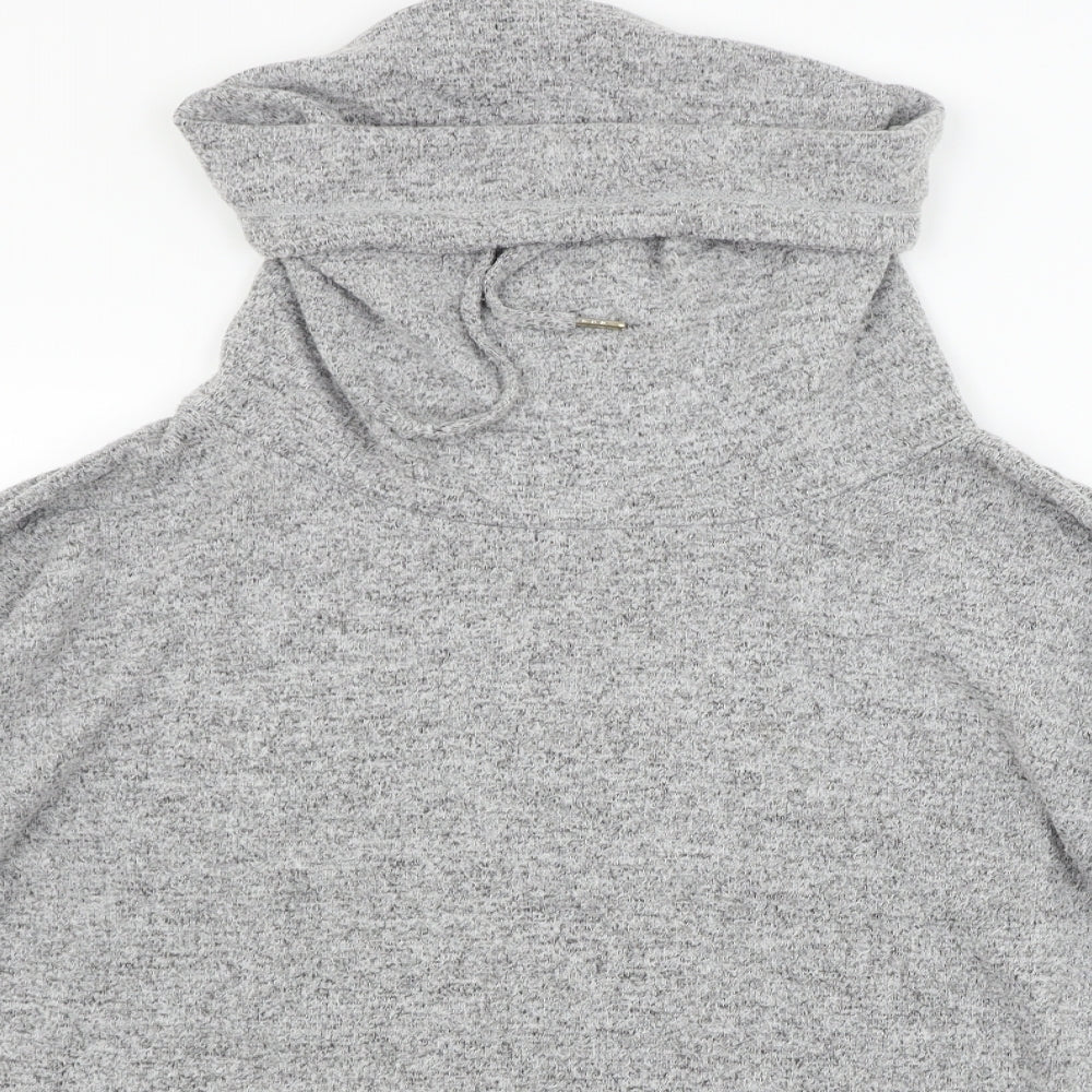 Nutmeg Womens Grey   Pullover Jumper Size 10