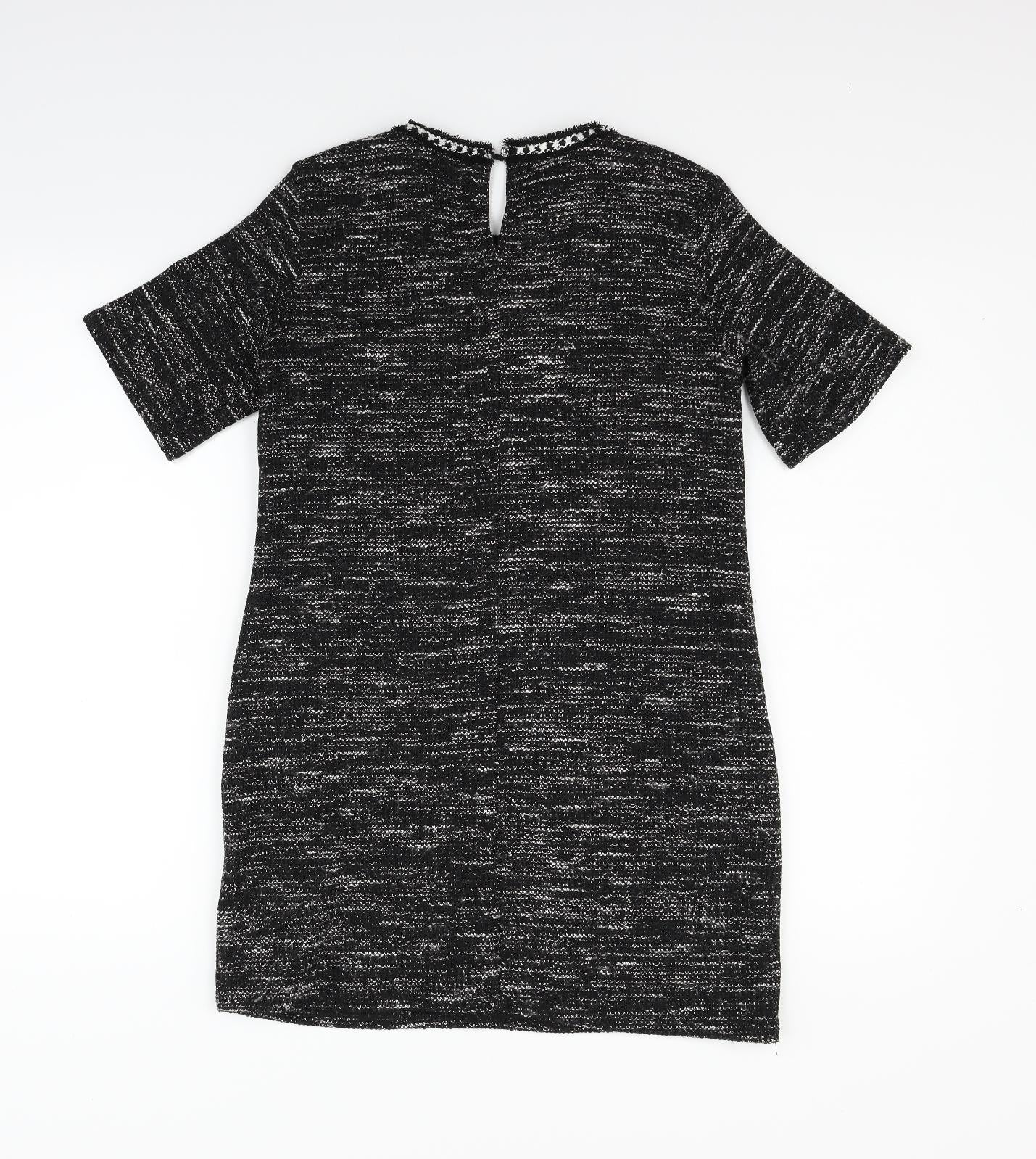 Dorothy Perkins Womens Black   Fit & Flare  Size 8