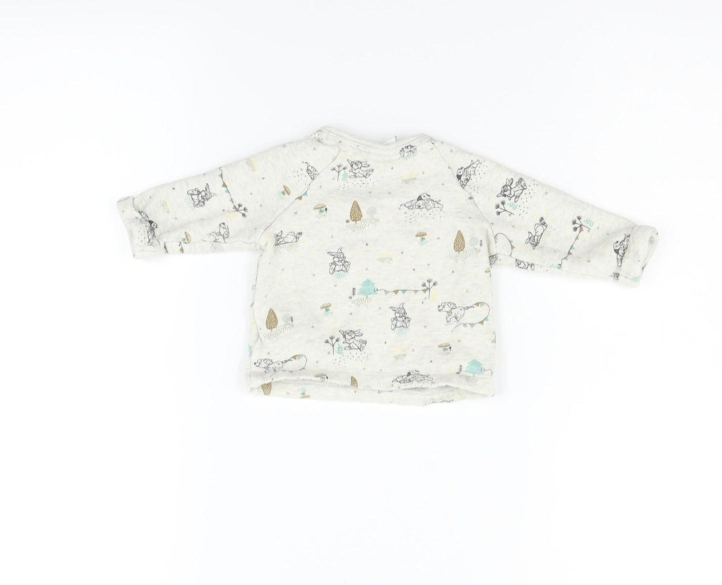 Disney Boys Grey   Pullover Jumper Size 0-3 Months