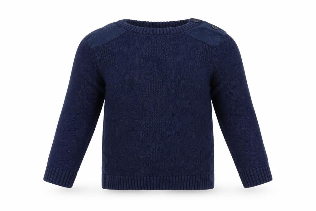 F&F Boys Blue   Pullover Jumper Size 12-18 Months