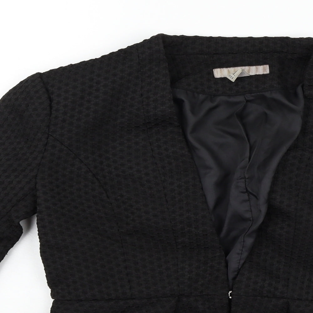 H&M Womens Black   Jacket Blazer Size 8