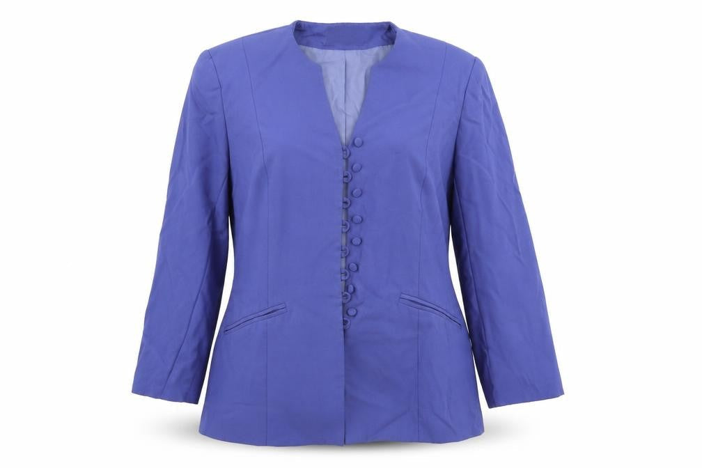 shubette Womens Blue   Jacket Coat Size 16
