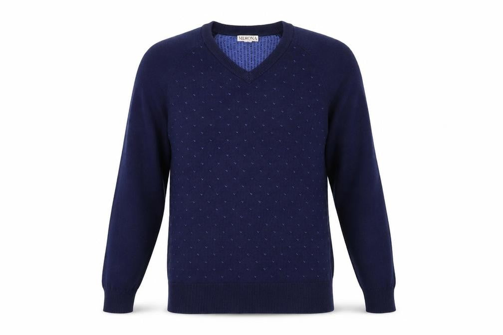 Merona Mens Blue   Pullover Jumper Size S