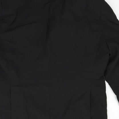 Preloved Onfire  Mens Black   Jacket Coat Size 42 - Label