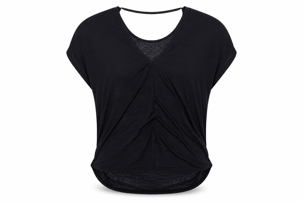 F&F Womens Black Houndstooth  Basic Blouse Size 14