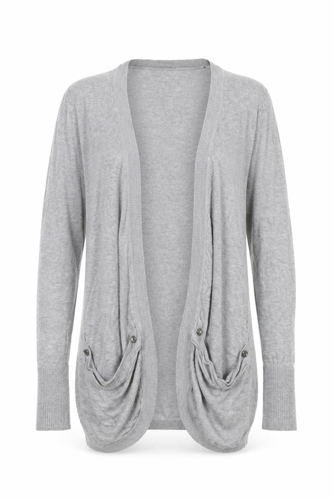 Primark Womens Grey   Cardigan Jumper Size 10