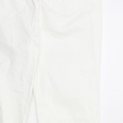 Cecil Womens White   Trousers  Size 33 in L27 in
