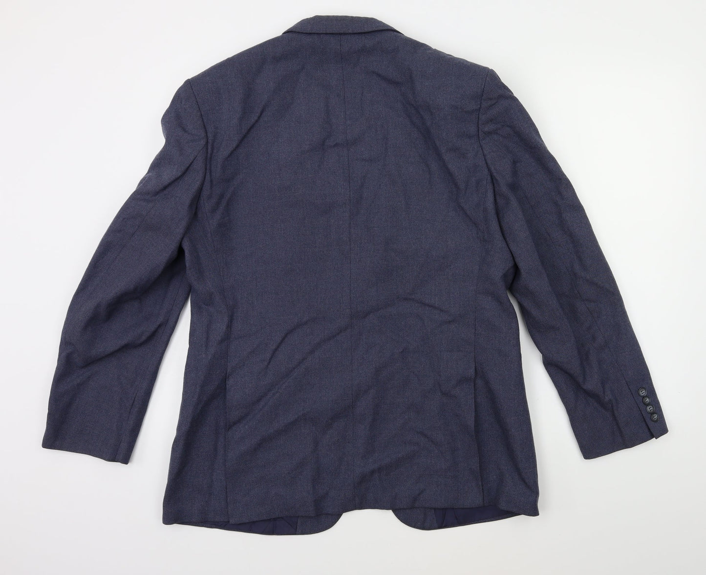 ST MICHAEL Mens Blue   Jacket Suit Jacket Size 42