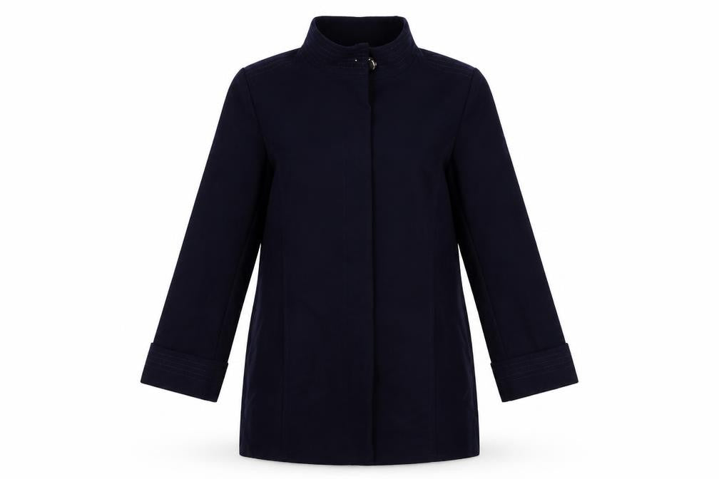Marks & Spencer Womens Blue   Overcoat Coat Size 14