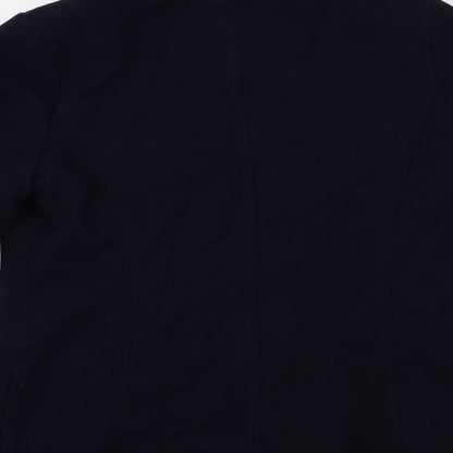 Marks & Spencer Womens Blue   Overcoat Coat Size 14