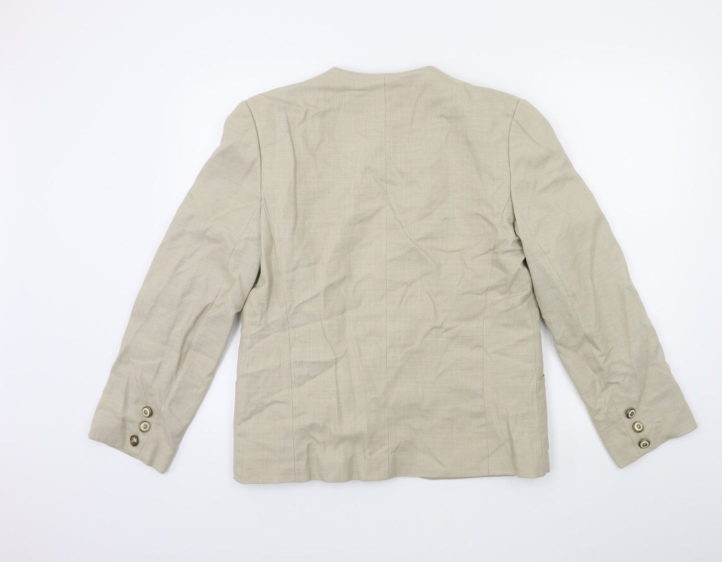 Debenhams Womens Beige   Jacket Coat Size 14