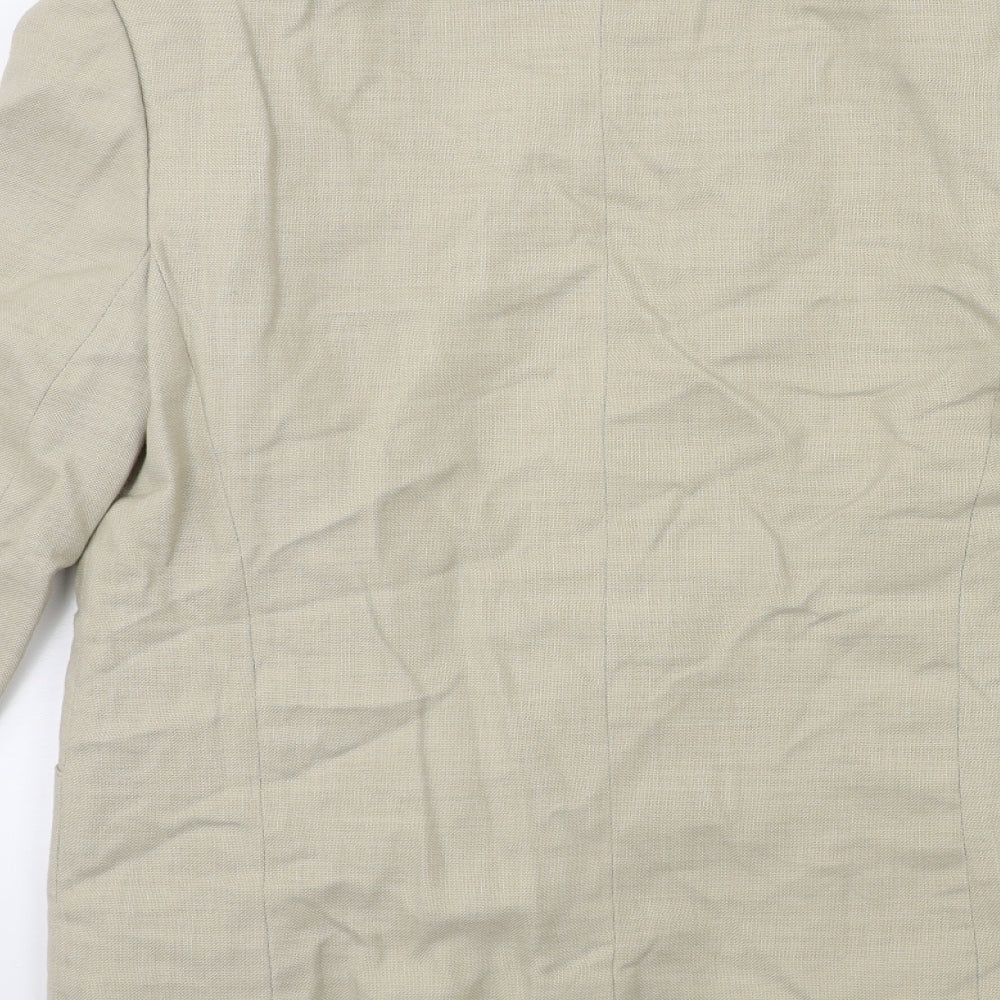 Debenhams Womens Beige   Jacket Coat Size 14