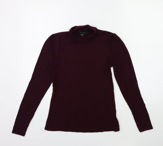 New Look Womens Purple   Basic T-Shirt Size 10