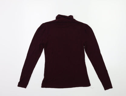 New Look Womens Purple   Basic T-Shirt Size 10