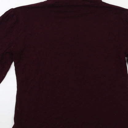 New Look Womens Purple   Basic T-Shirt Size 10
