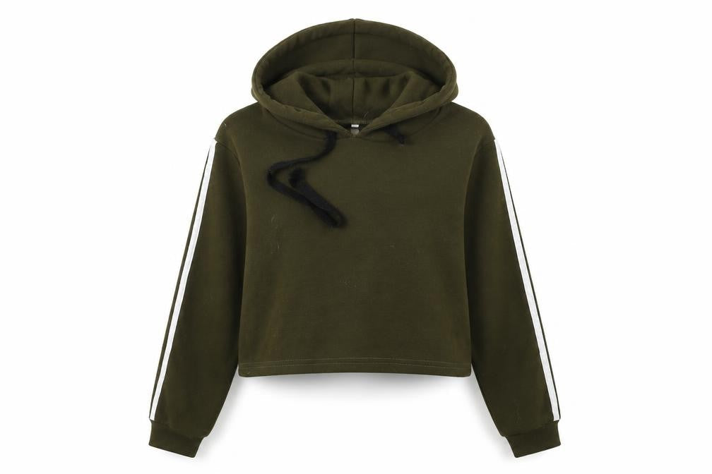 Preworn Womens Green   Pullover Hoodie Size M