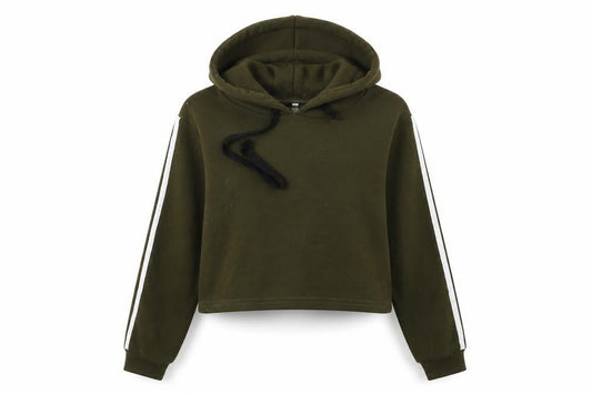 Womens Green   Pullover Hoodie Size M