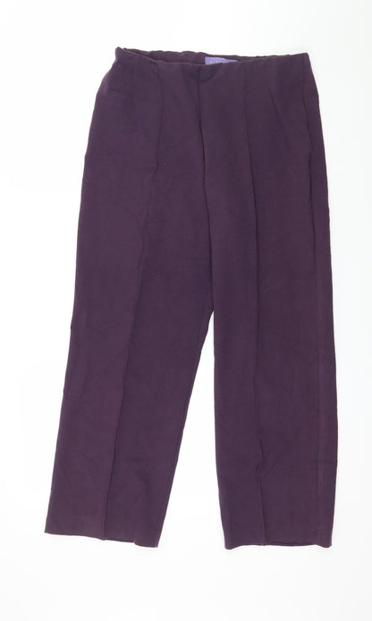 Preloved Autonomy Womens Purple   Trousers  Size 10 L26 in - Front