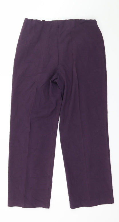 Preloved Autonomy Womens Purple   Trousers  Size 10 L26 in - Back