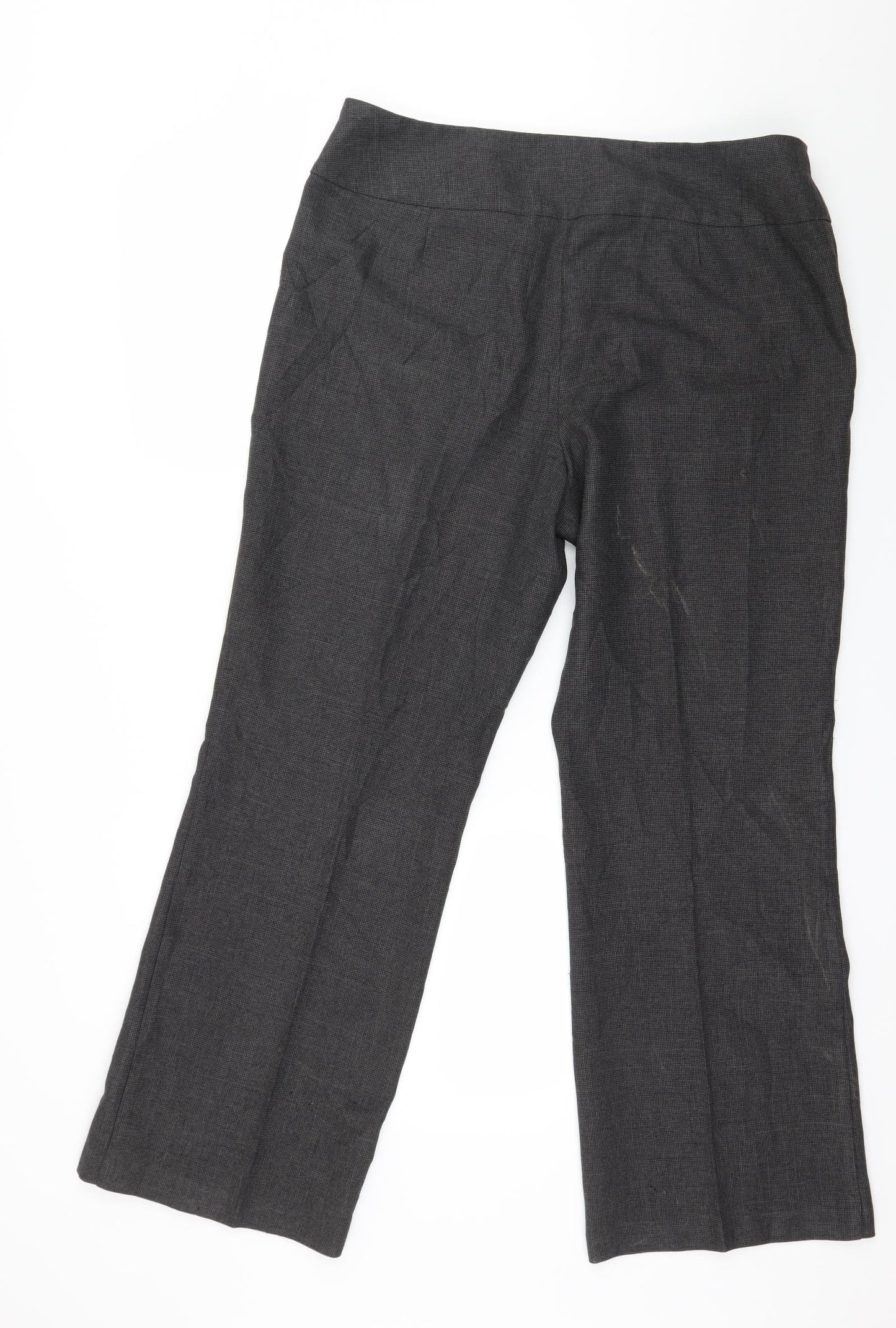 Marks and Spencer Womens Grey   Trousers  Size 16 L30 in
