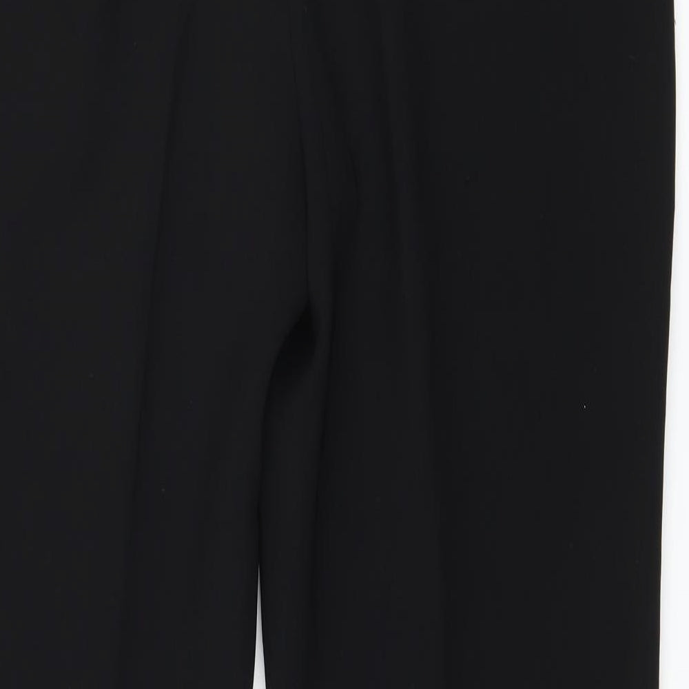 Marks and Spencer Womens Black   Trousers  Size 12 L29 in