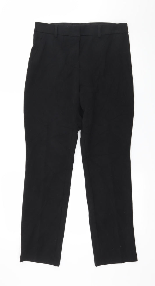 Marks and Spencer Womens Black   Trousers  Size 10 L28 in